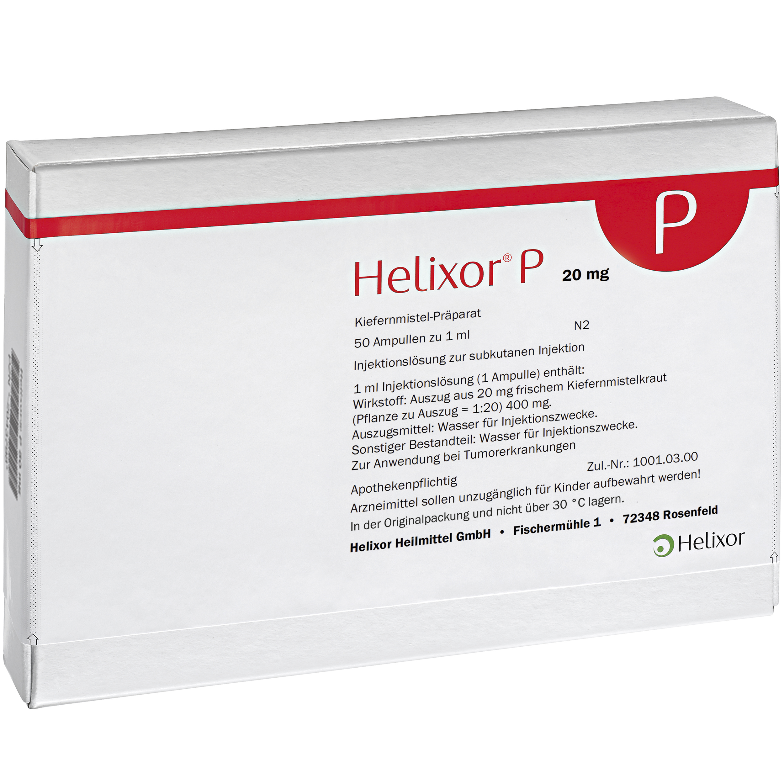 HELIXOR P Ampullen 20 mg